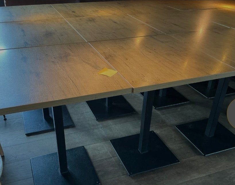 Houten horeca tafels te koop cafe horeca bar lot partij, Ophalen of Verzenden