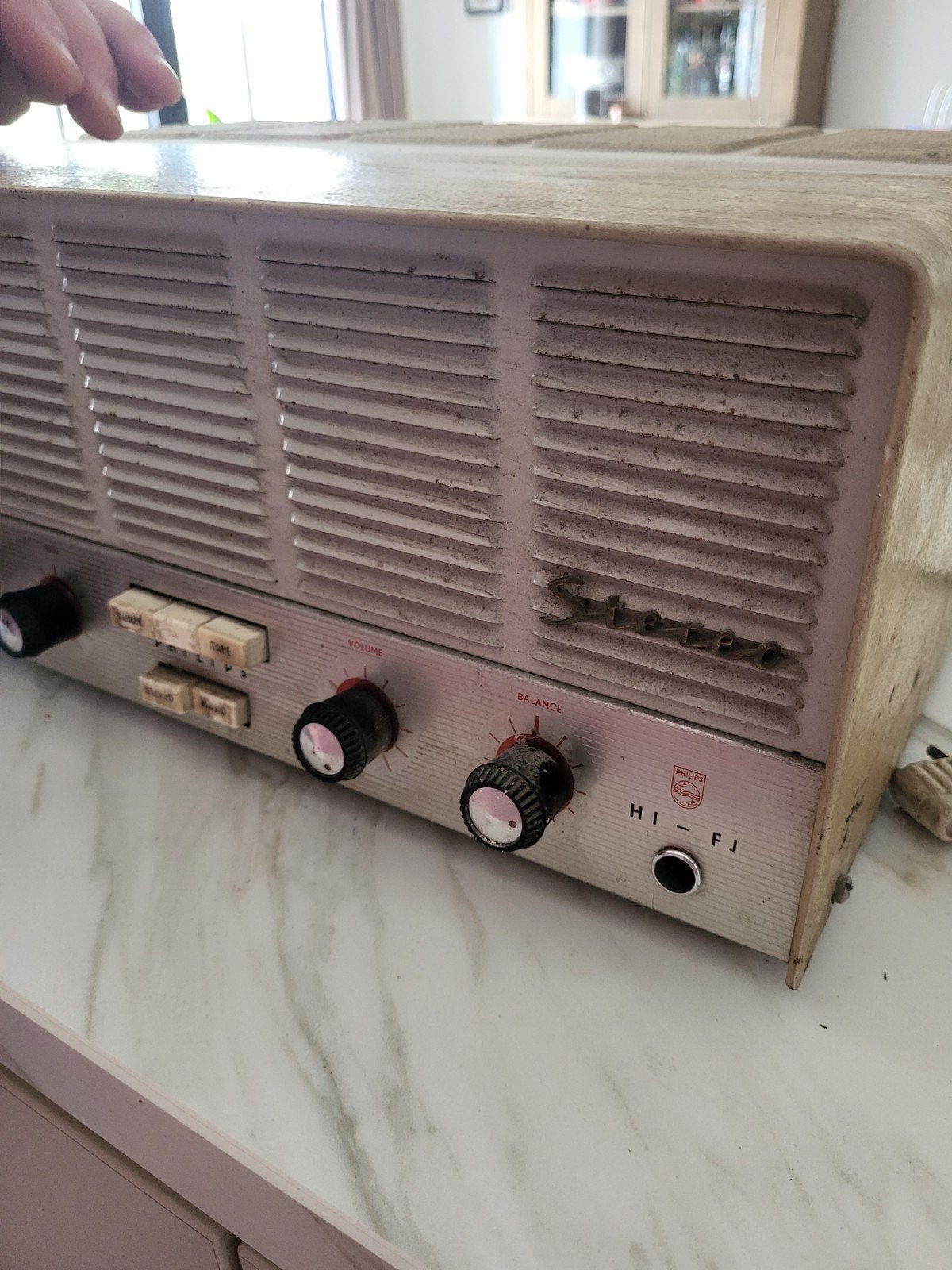 oude Philips radio, Antiek en Kunst, Ophalen