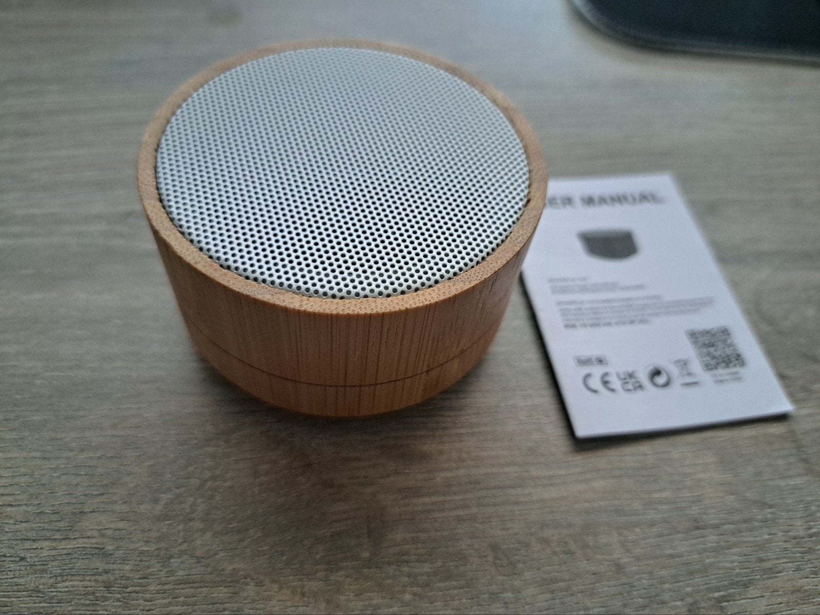 Bluetooth speaker Bamboo, Ophalen of Verzenden, Zo goed als nieuw