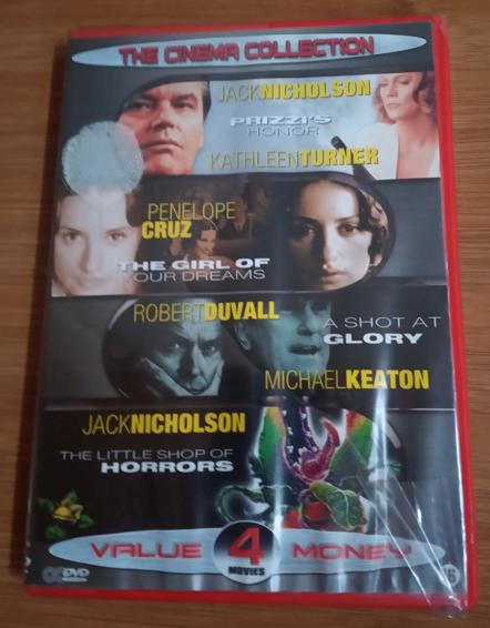 "Prizzi's Honor" + "Little Shop of Horrors" + 2 films NIEUW, Enlèvement ou Envoi, Neuf, dans son emballage