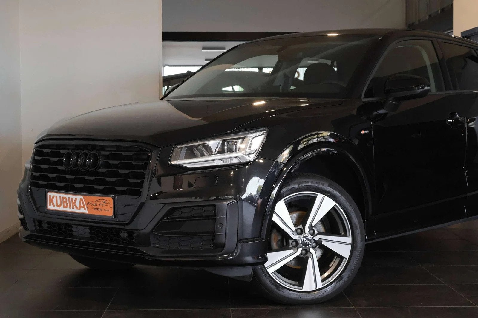 Audi Q2 Q2 35 TFSI S line S tronic LED Leer Navi Garantie *, Auto's, Automaat, 4 cilinders, Parkeerassistent, Zwart