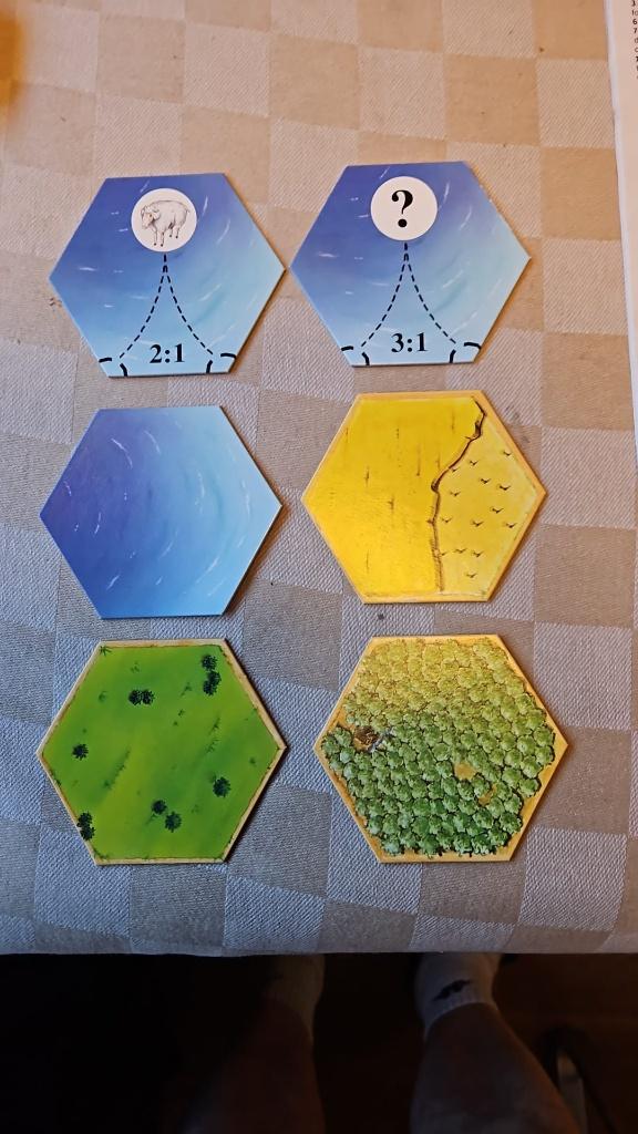 bordspel onderdelen tegels Catan 56 uitbreiding oude versie, Hobby en Vrije tijd, Gezelschapsspellen | Bordspellen, Nieuw, Een of twee spelers