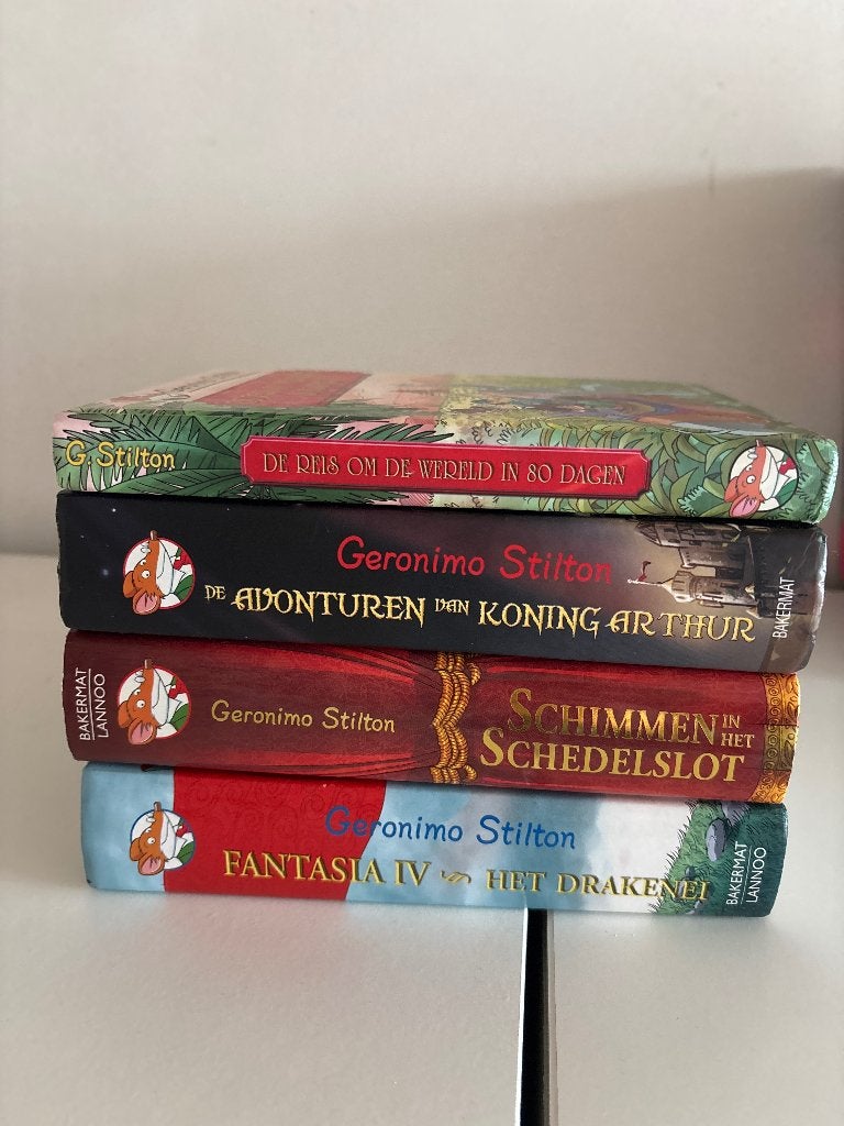 Leesboek ‘geronimo stilton’, Enlèvement, Utilisé, Geronimo Stilton, Fiction général