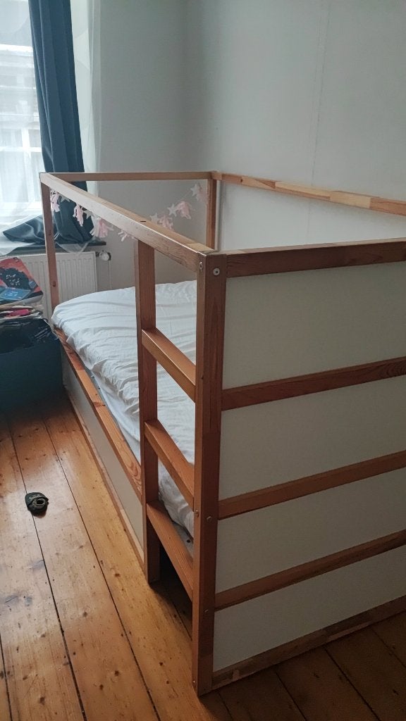 Lit 90x200 Kura Ikea, Ophalen, Zo goed als nieuw, Overige typen