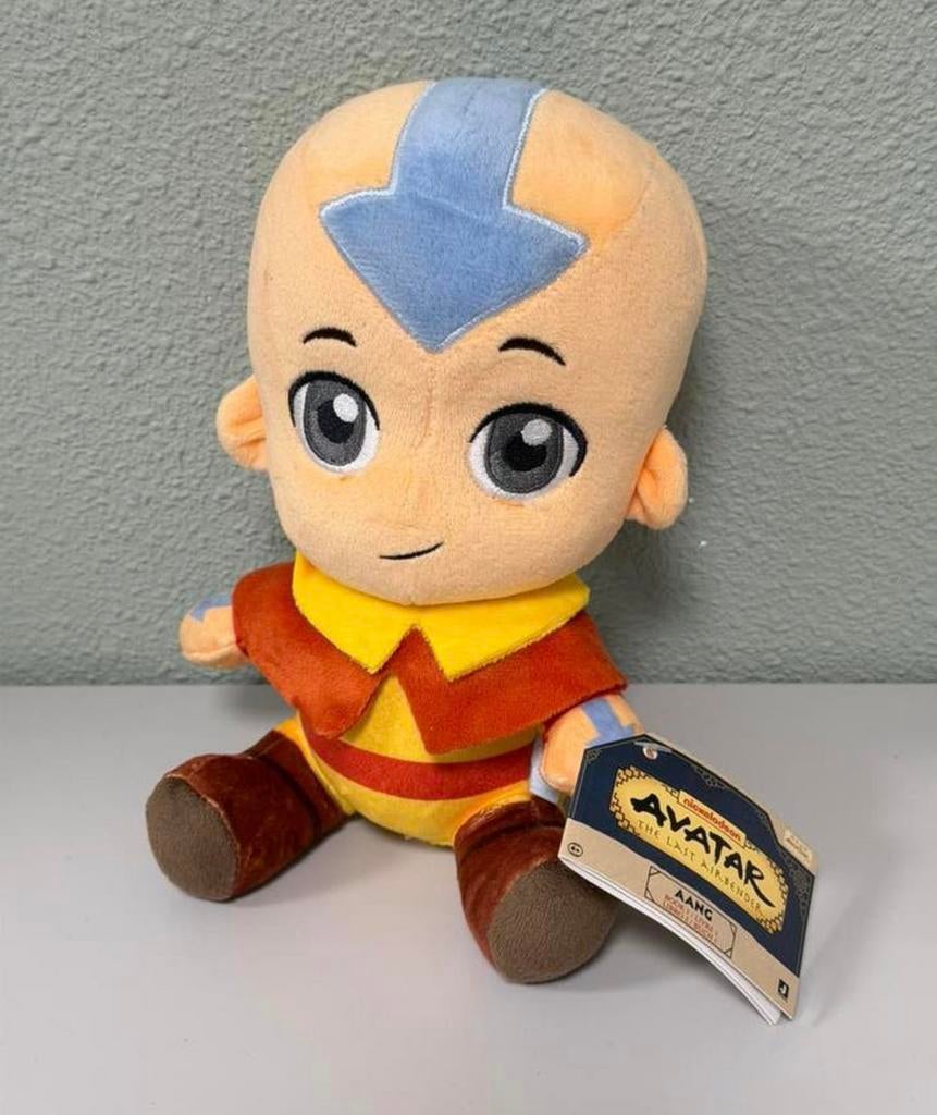 Jouet en peluche Avatar The Last Airbender Aang, Nickelodeon, Collections, Jouets miniatures, Neuf, Enlèvement ou Envoi