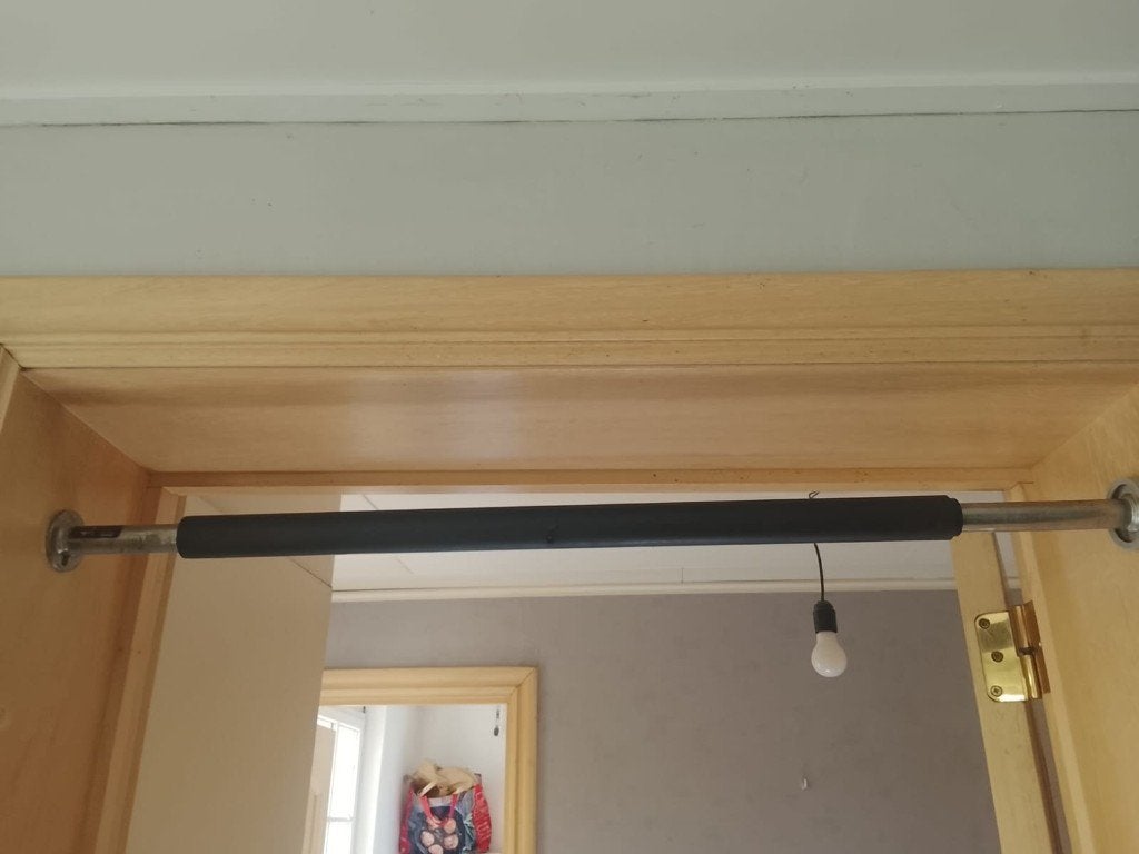 Pull-up staaf deur, Sport en Fitness, Ophalen, Gebruikt, Overige typen, Metaal