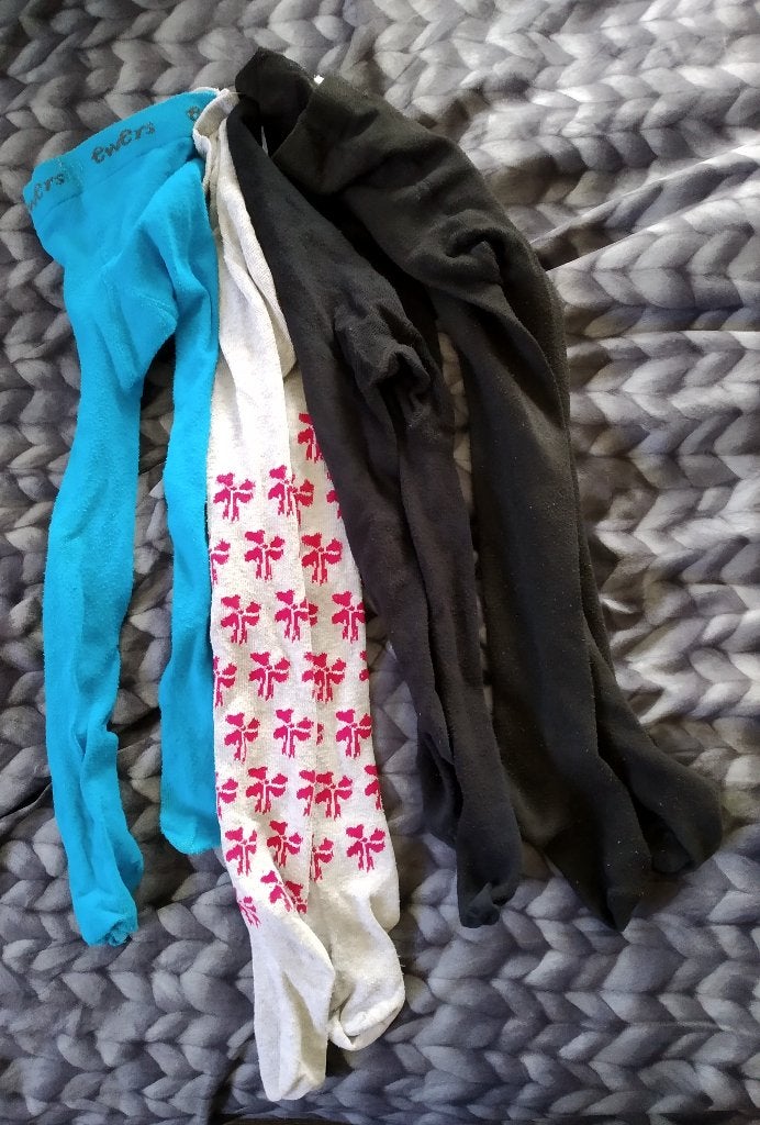 4 broekkousen maat 98/104, Kinderen en Baby's, Kinderkleding | Maat 98, Ophalen of Verzenden, Gebruikt, Meisje, Overige typen