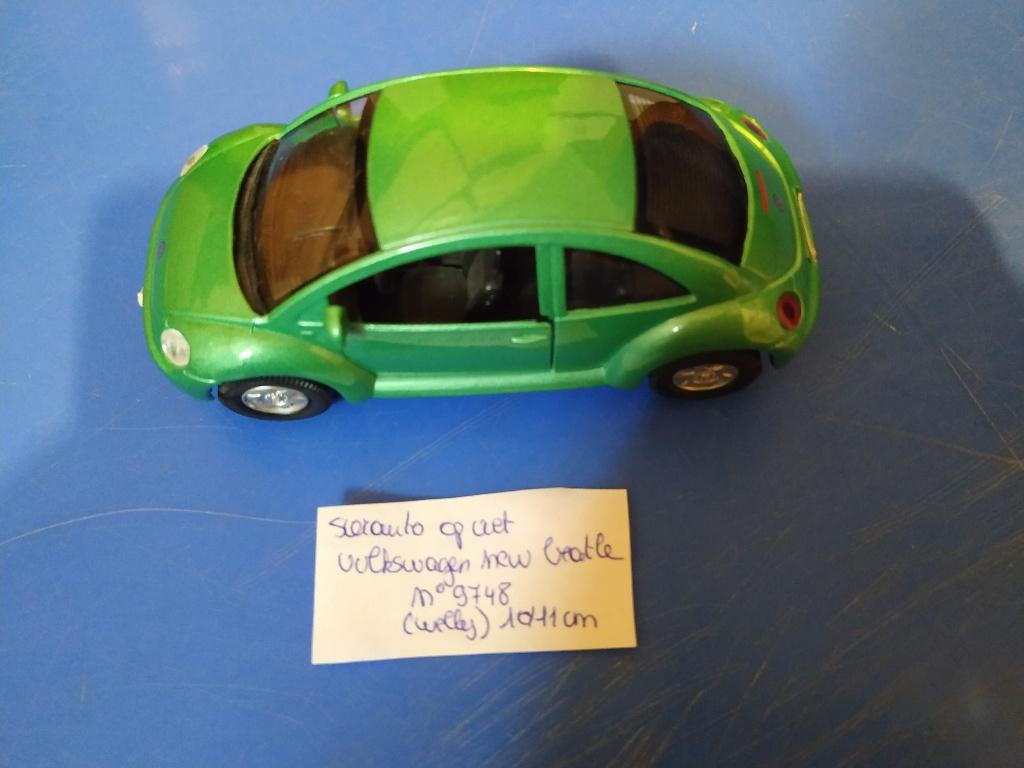 volkswagen new beatle schaal 10/11cm nieuw, Ophalen of Verzenden, Nieuw, Auto