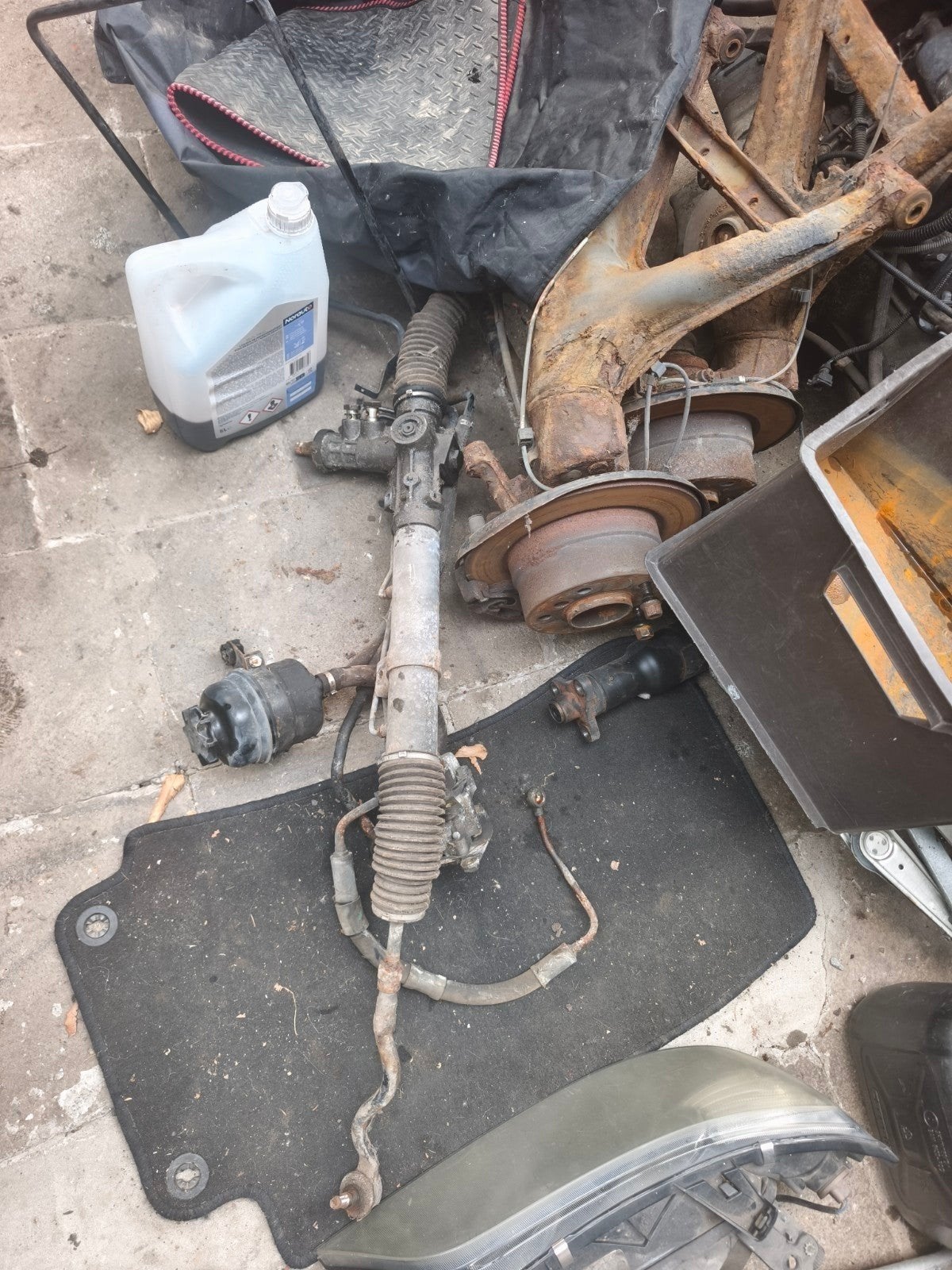Timonerie Bmw Z3, x entretoise/suspension, Enlèvement, BMW