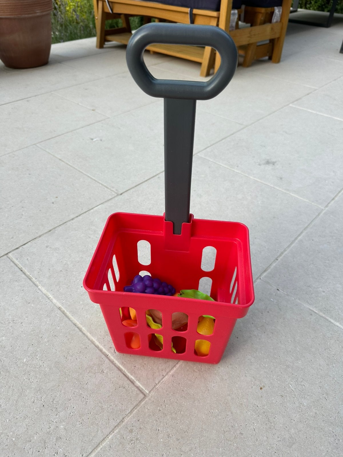 Caddie enfant et quelques aliments, Enfants & Bébés, Enlèvement ou Envoi, Comme neuf