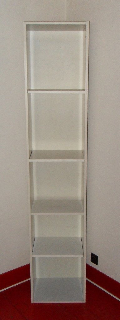 MEUBLE étagère bibliothèque 192 x 40 x 32 cm 4 étagères, Enlèvement