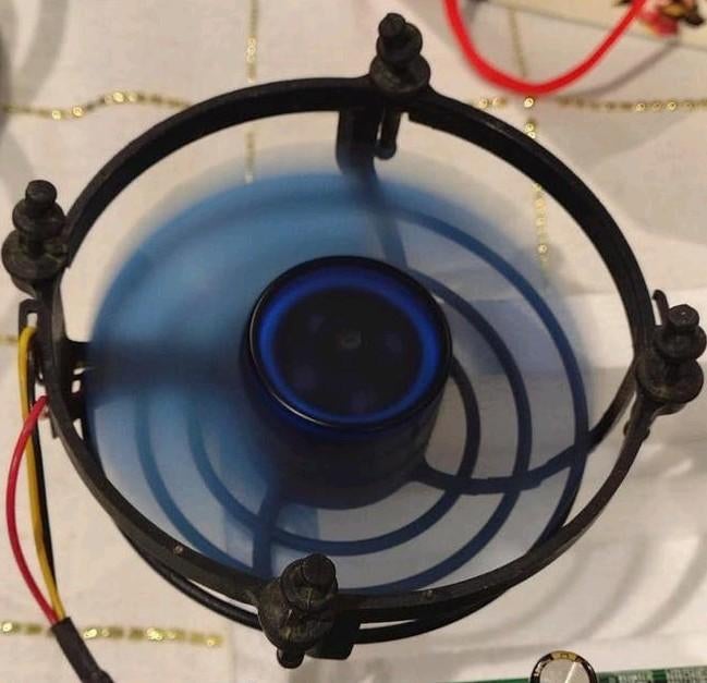 Gebruikte Spire CPU-ventilator zonder schroeven., Computers en Software, Ophalen of Verzenden