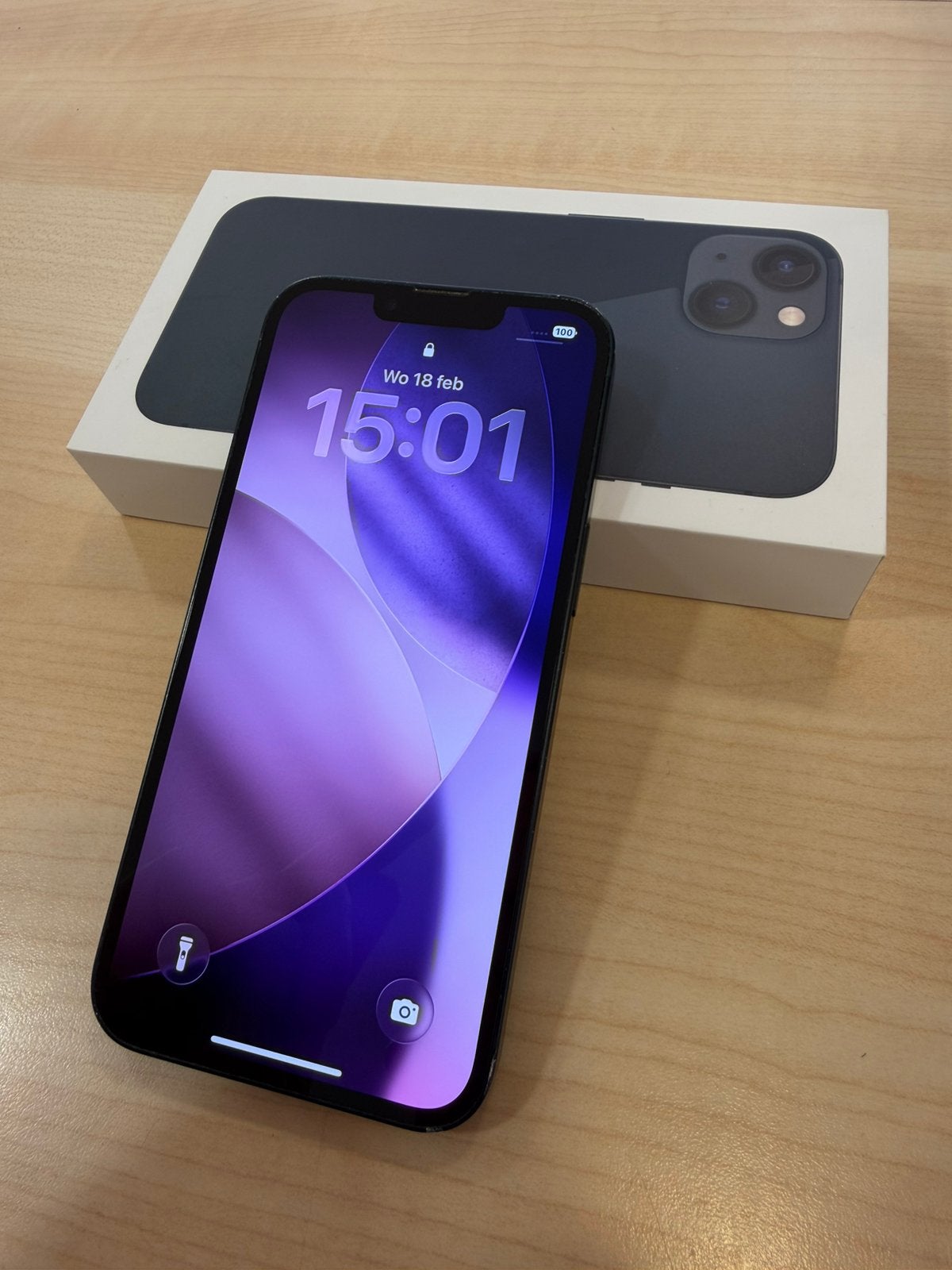 Apple iPhone 13 Midnight 128GB, Telecommunicatie, Mobiele telefoons | Apple iPhone, Zwart, IPhone 13, Ophalen of Verzenden, 84 %