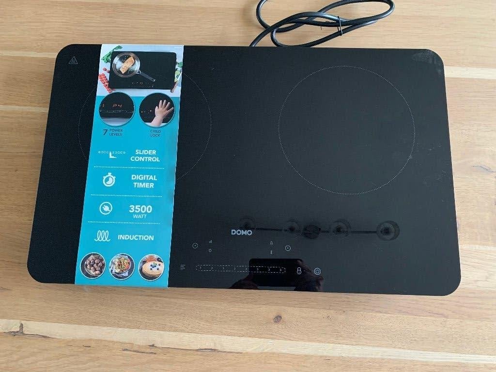 inductiekookplaat Domo, Electroménager, Neuf, Enlèvement, Induction, 3 zones de cuisson ou moins