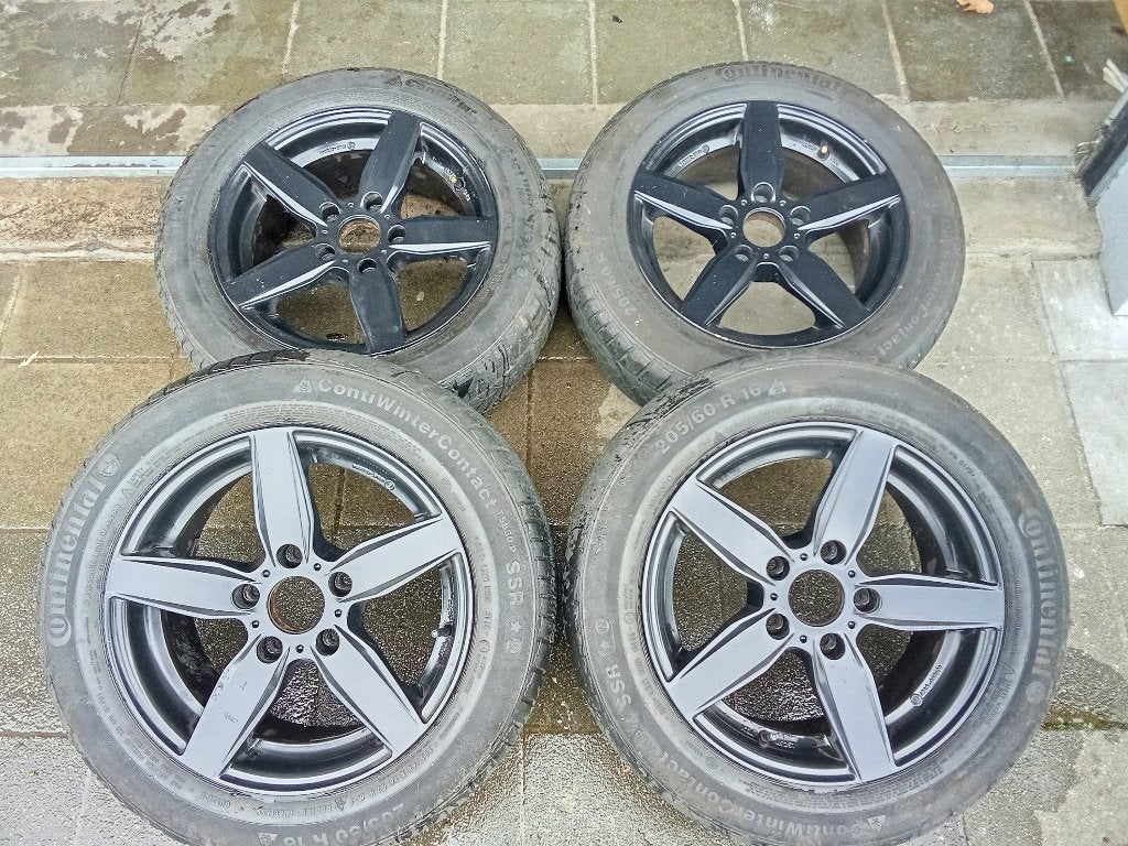 Jante bmw  noir 16 pouce, Autos : Pièces & Accessoires, Pneus et Jantes, 4 Saisons, 16 pouces, Véhicule de tourisme