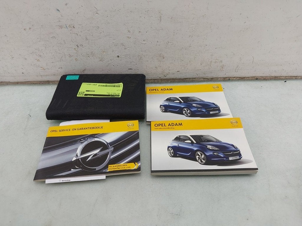 INSTRUKTIEBOEK Opel Adam (01-2012/12-2019), Gebruikt, Opel, Opel Automobile GmbH, Kontakt-opel@opel.com