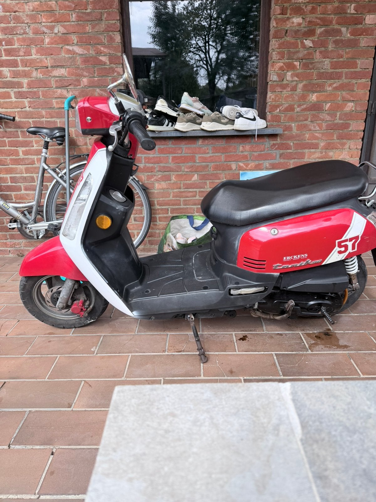Sym scooter klasse a, Fietsen en Brommers, Ophalen, Gebruikt, Klasse A (25 km/u), Benzine