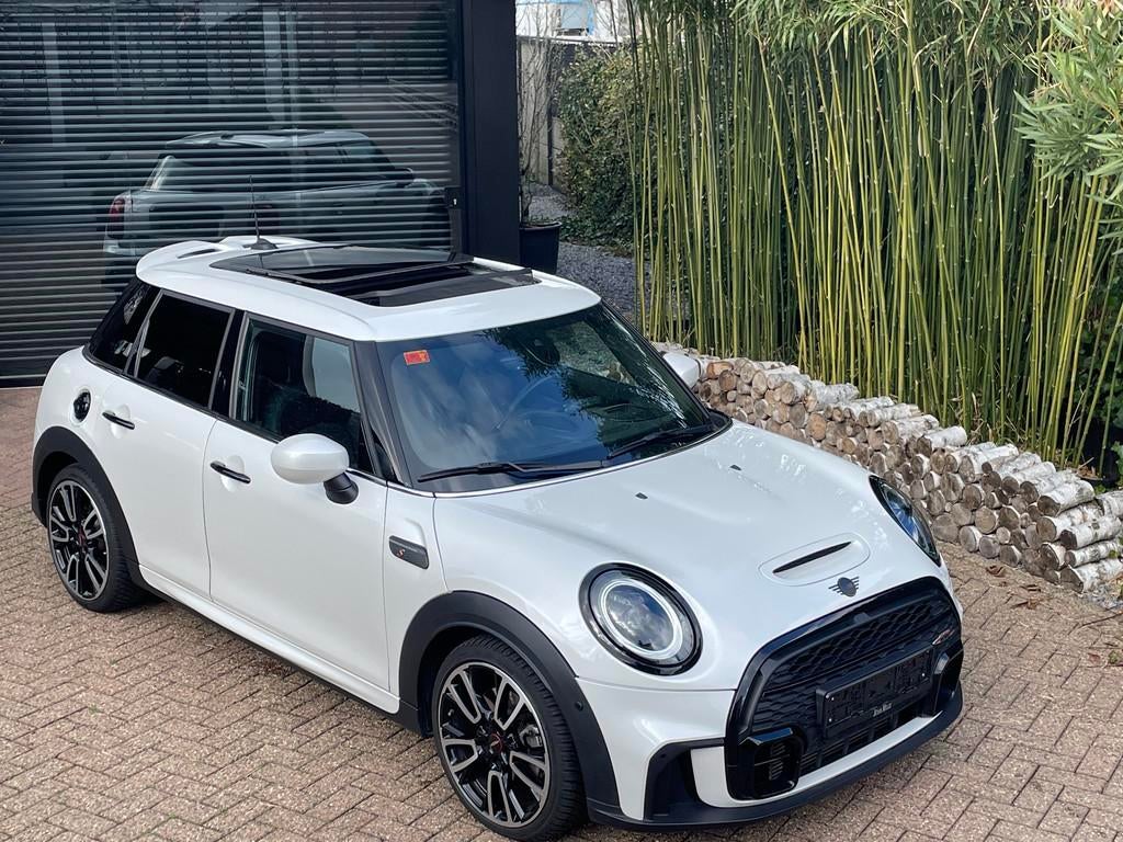 MINI John Cooper Works Parelmoer Wit metalic ! Automatic !, Autos, Mini, Cuir, Achat, Euro 6, Carnet d'entretien