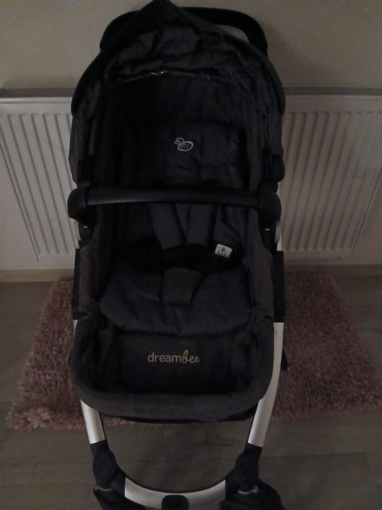 Poussette dreambee grise, Enfants & Bébés, Buggys, Enlèvement, Utilisé, Autres marques, Dossier réglable