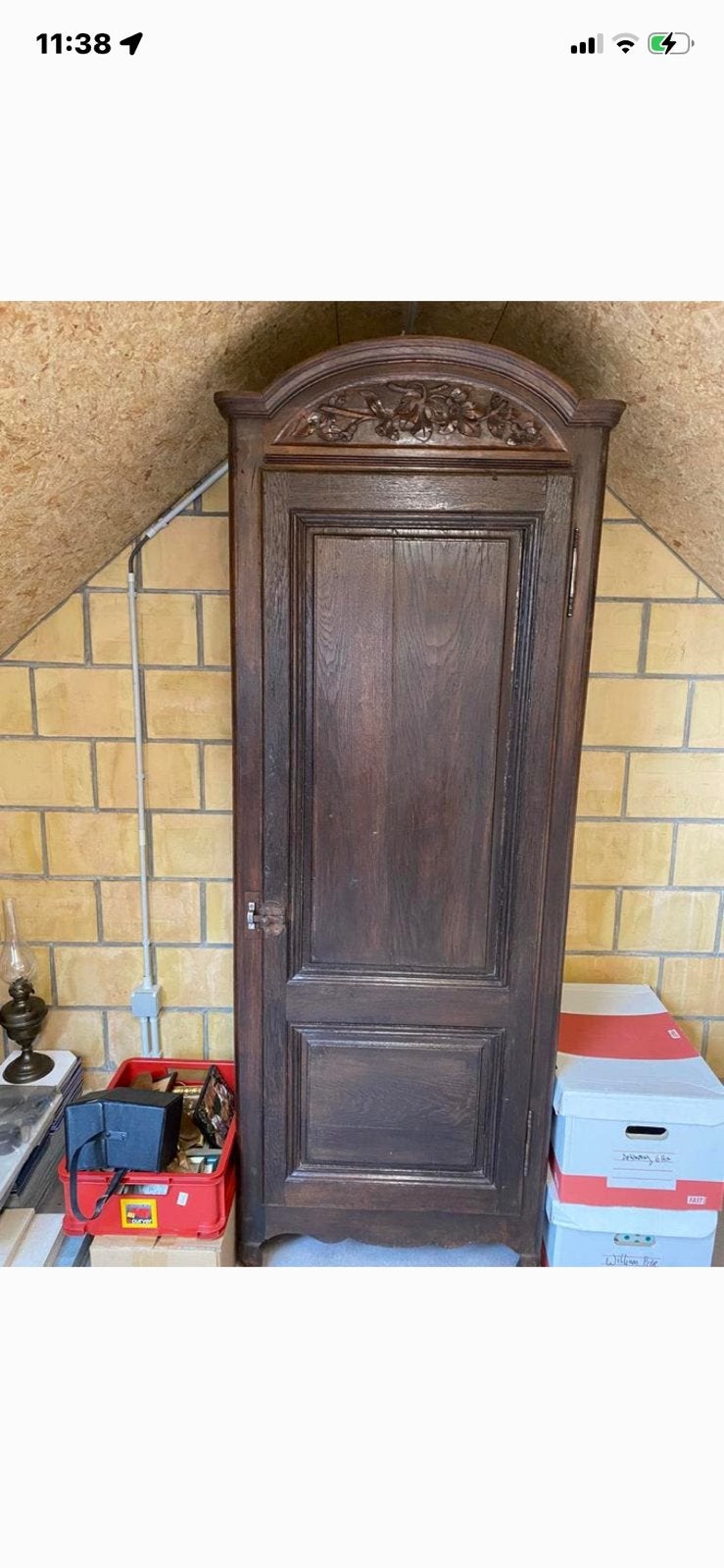 Armoire ancienne Homme Debout, Enlèvement