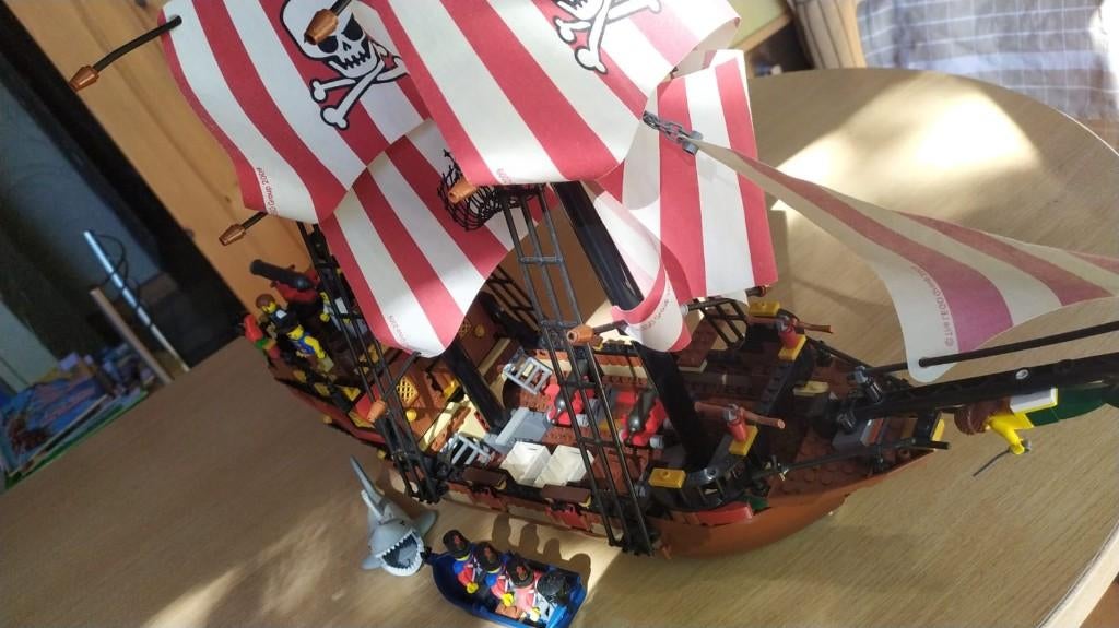 LEGO PIRATENSCHIP, Kinderen en Baby's, Speelgoed | Duplo en Lego, Gebruikt, Lego, Complete set, Inclusief instructies