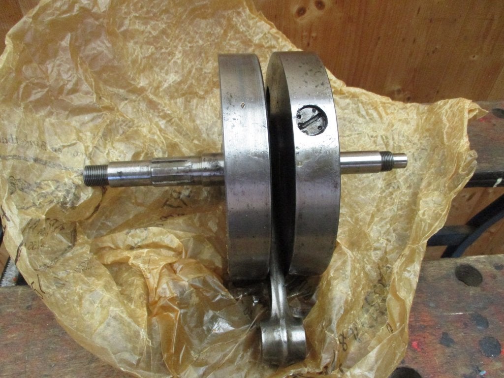BSA B50 Goldstar krukas, Enlèvement, Utilisé