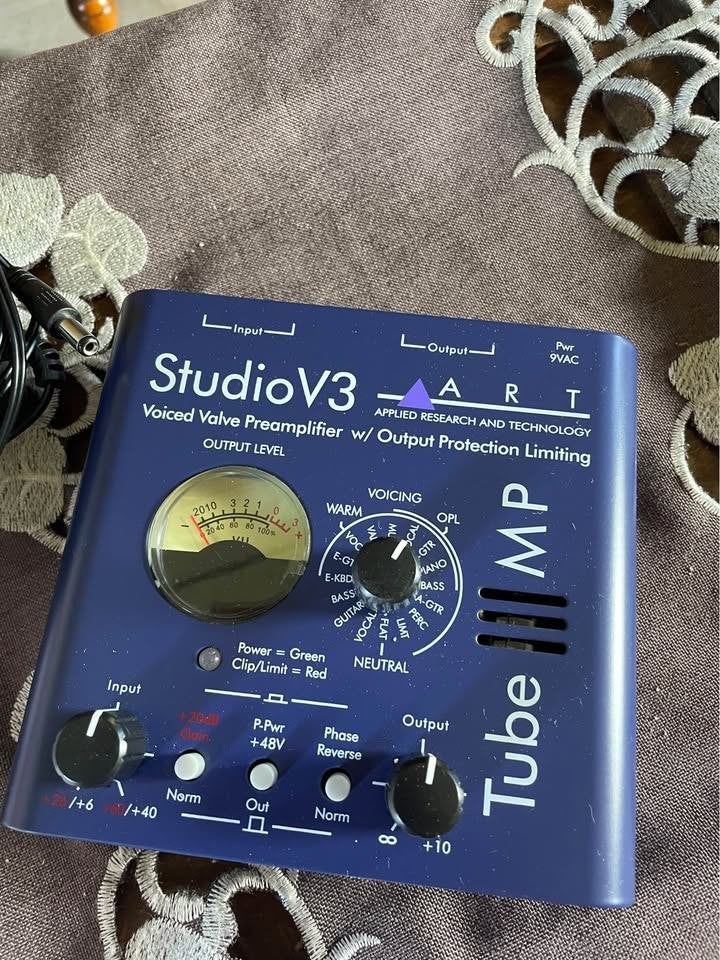 Préampli à lampe ART Tube MP Studio V3, Enlèvement, Neuf, Audio