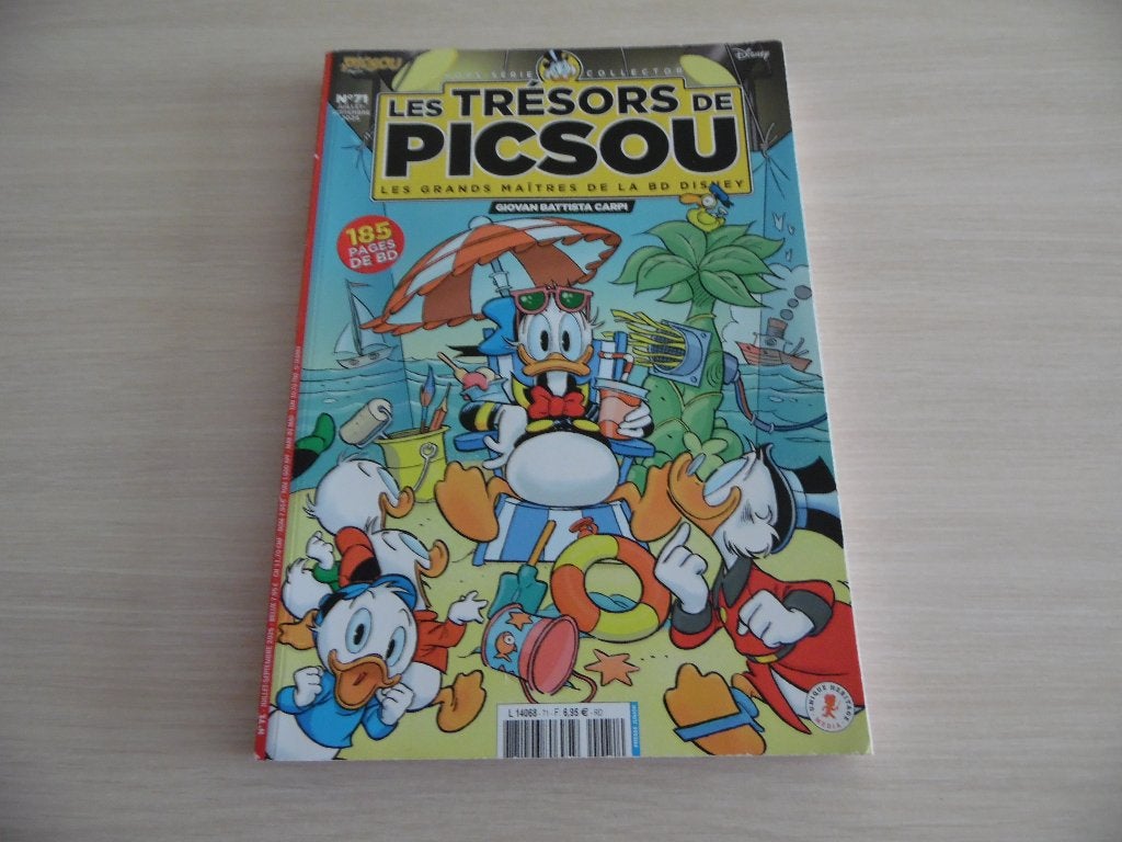 LES TRÉSORS DE PICSOU N°71, Ophalen of Verzenden, Zo goed als nieuw, Eén stripboek, WALT DISNEY