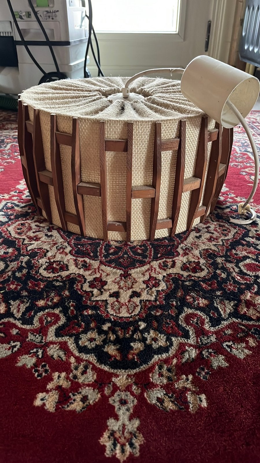 lampe suspendue vintage scandinave, Enlèvement