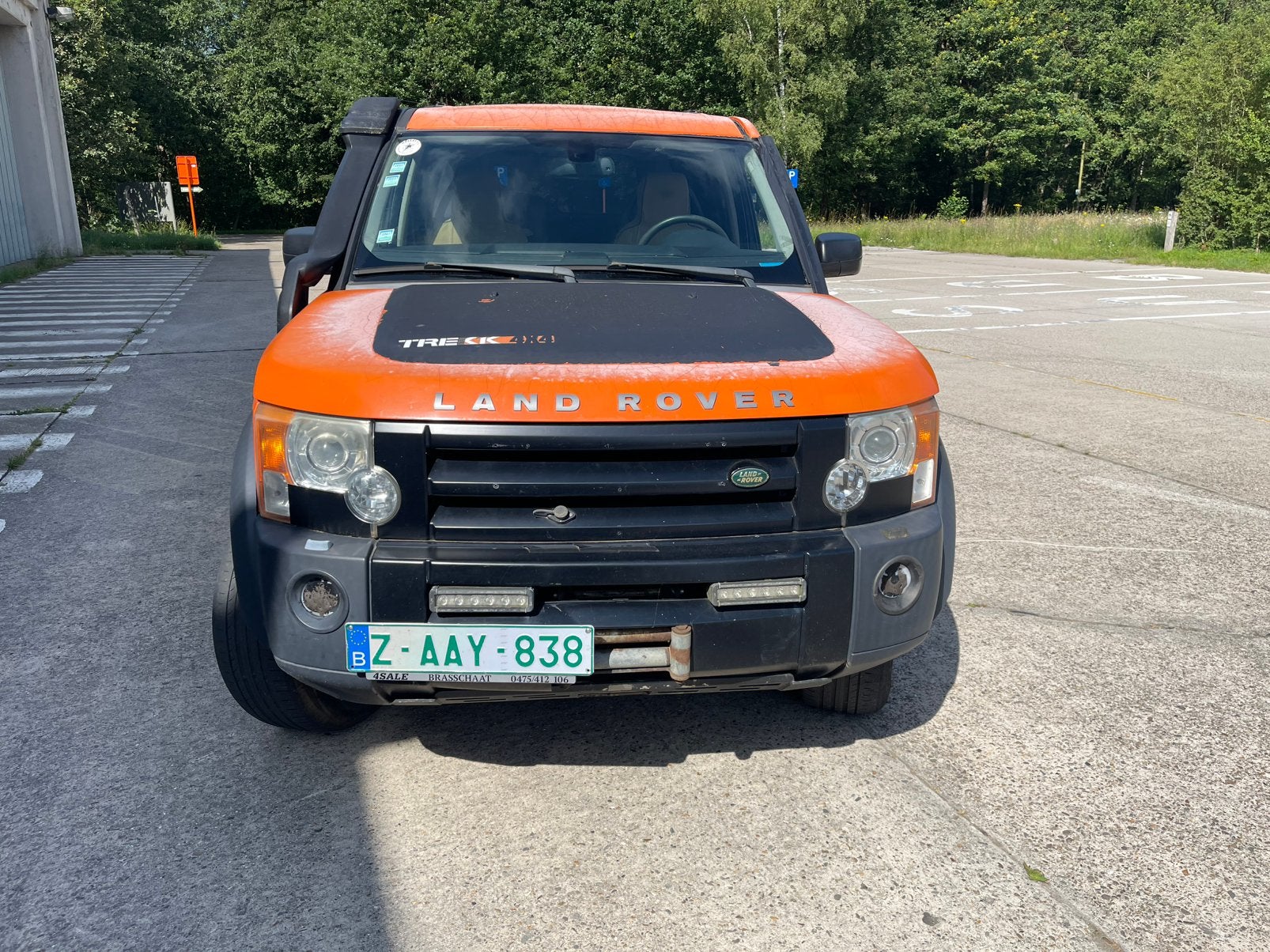 Discovery 3 2.7 TDi V6 AIRCO/winch/lichte vracht!!!!!!, Auto's, Stof, Zwart, Traction-control, Zwart