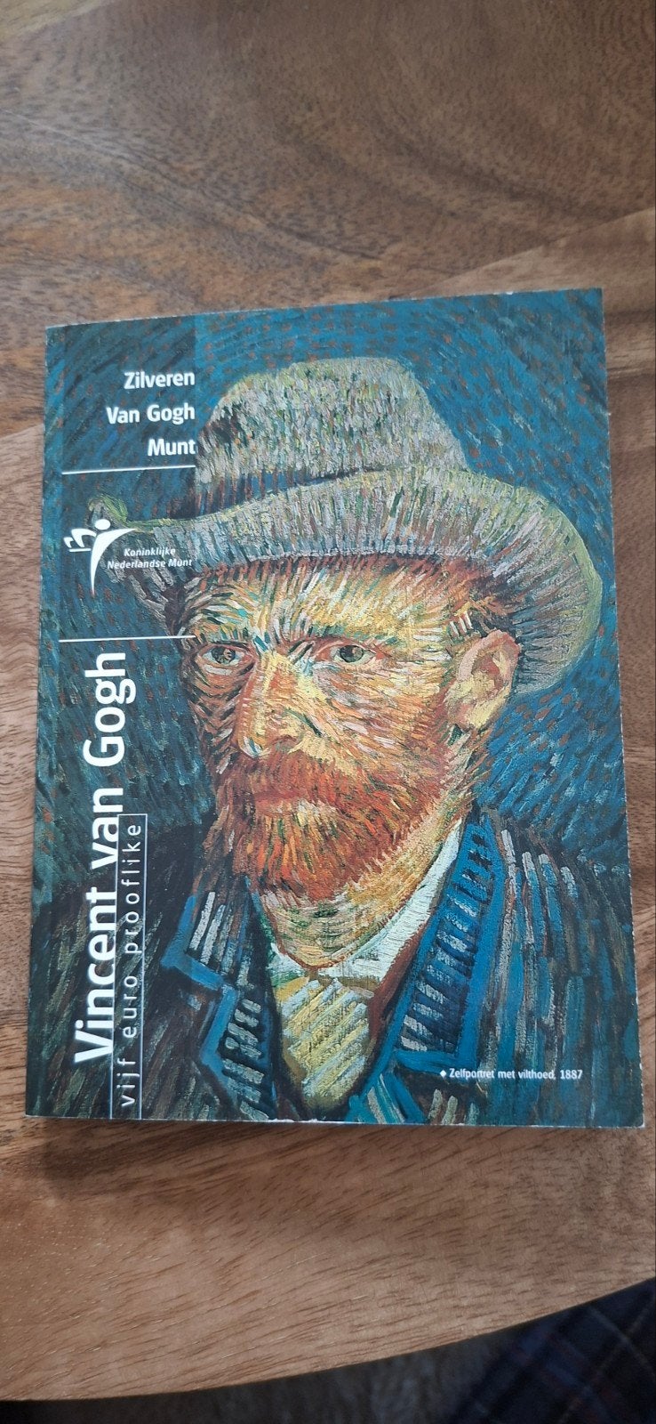 Zilveren 5€ munt,Vincent van Gogh,in PERFECT ongeopend etui!, Ophalen, Zilver