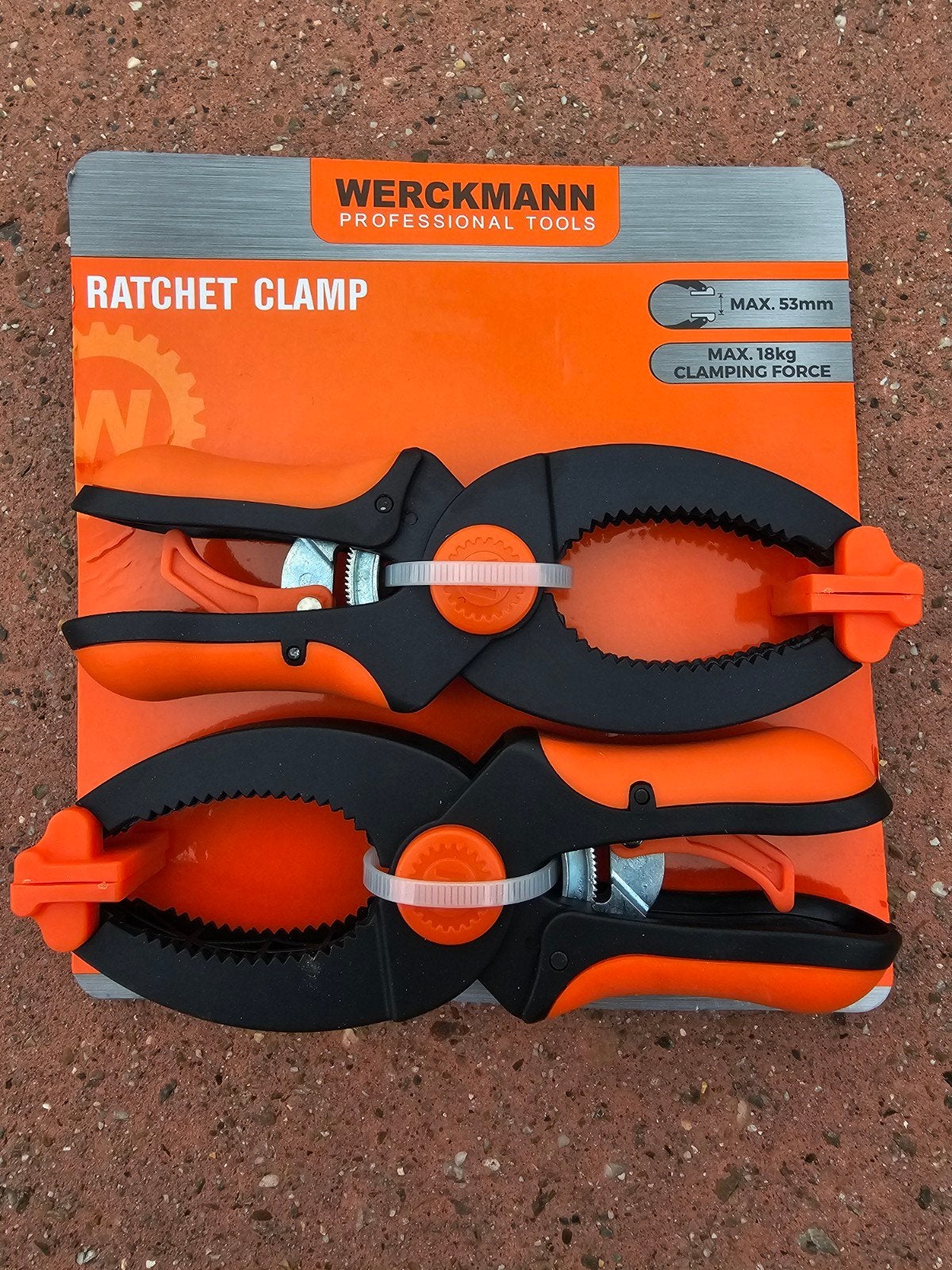Ratchet clamp set van 2 st. tot 18kg nieuw!, Ophalen, Nieuw