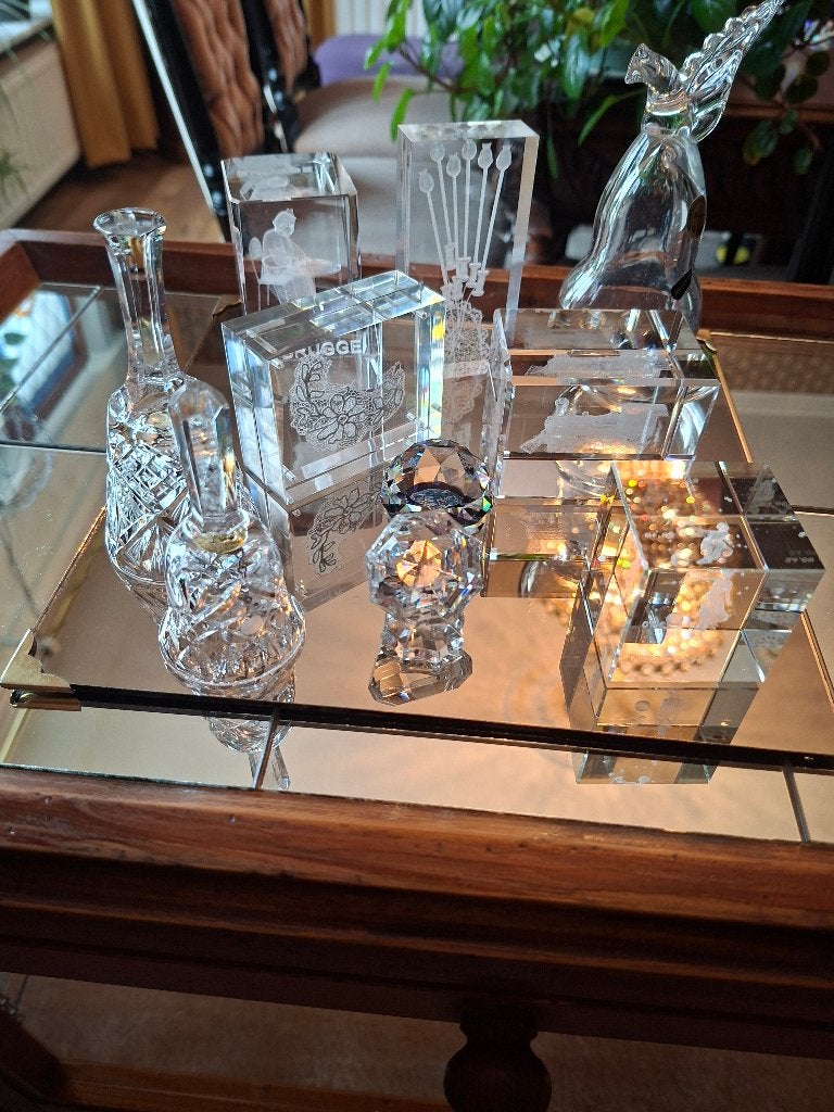 kristal aan spotprijs, Ophalen