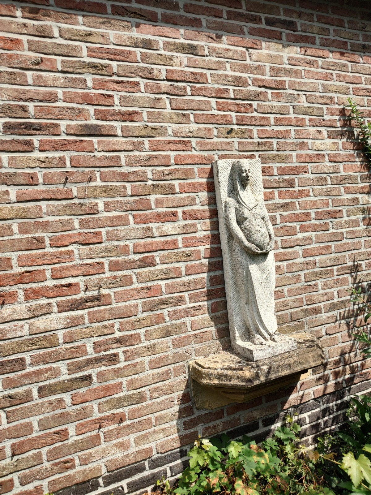 vrouwenbeeld zwanger, paul Schockaert, Ophalen
