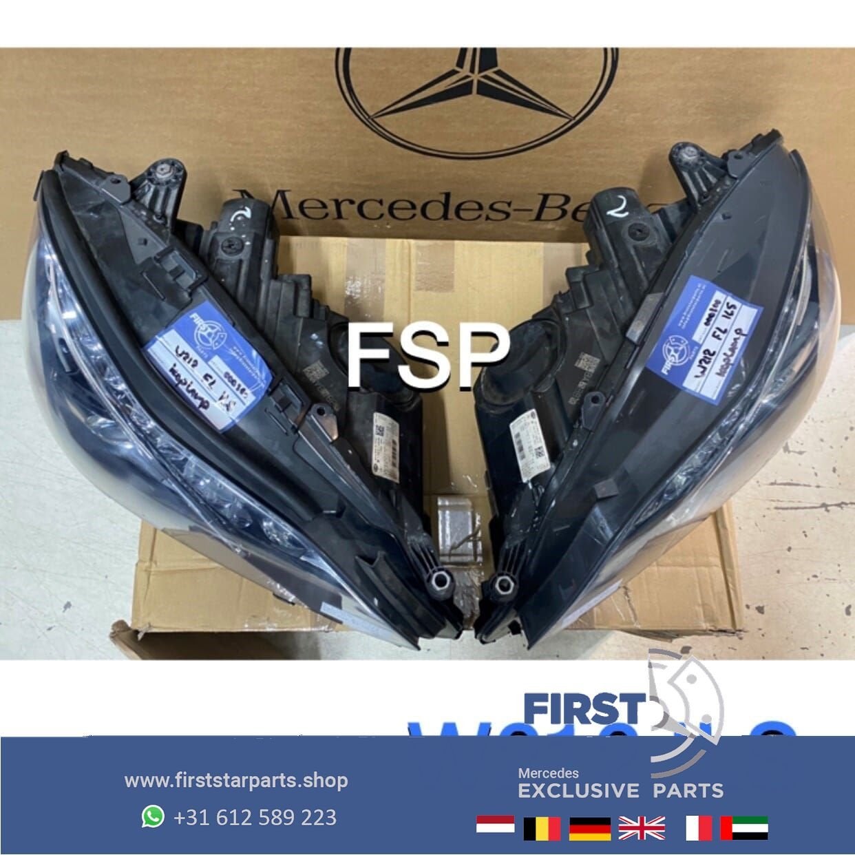 W212 W207 C207 S212 FULL LED ILS KOPLAMP LINKS E KLASSE FACE, Auto-onderdelen, -, Ophalen of Verzenden, -, Gereviseerd