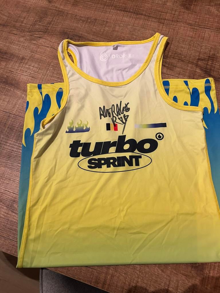 Sprintsuit Average Rob (signed), Ophalen, Zo goed als nieuw