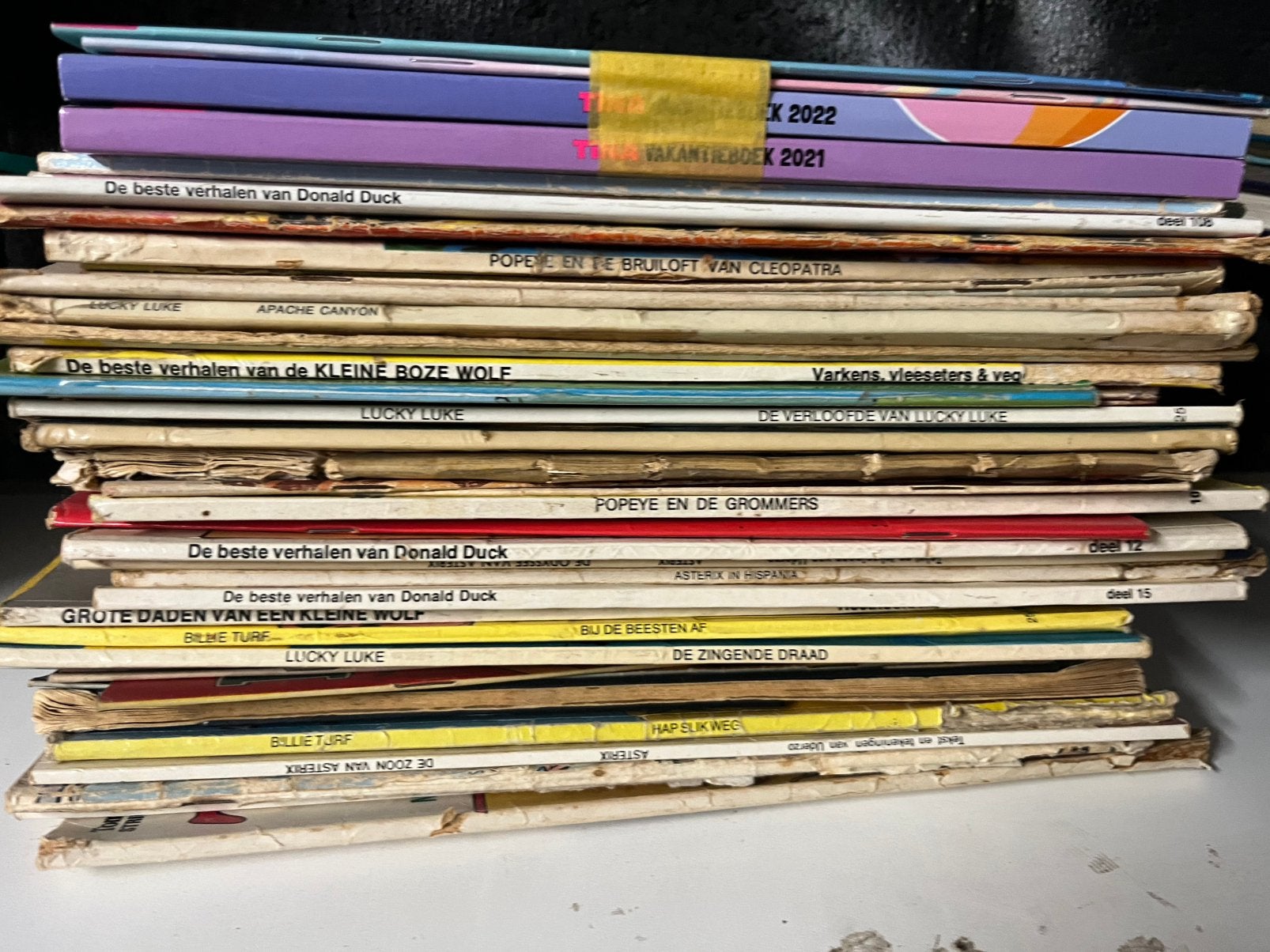 Grote collectie stripboeken: Donald Duck, Lucky Luke, Penny, Boeken, Ophalen, Zo goed als nieuw