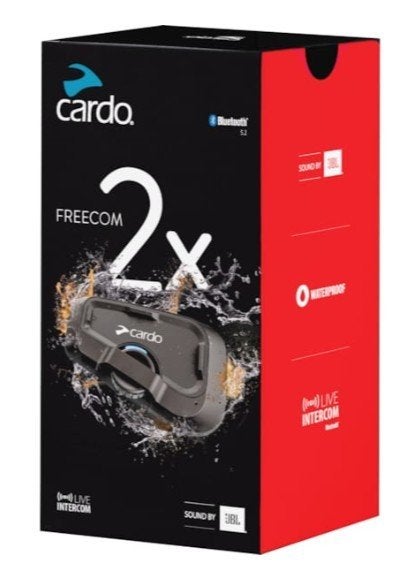 Cardo Freecom 2x JBL, Motoren, Ophalen of Verzenden