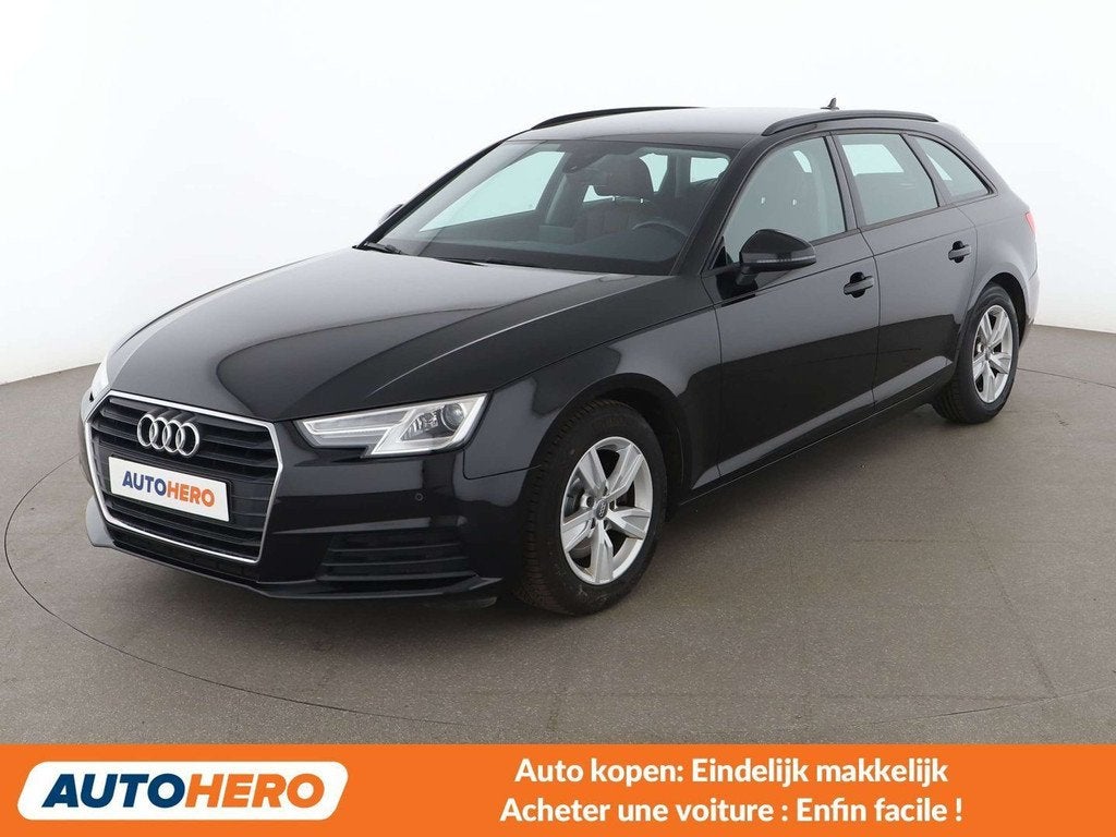 Audi A4 2.0 TDI ultra (bj 2017, automaat), Auto's, Gebruikt, 110 kW, A4, Zwart