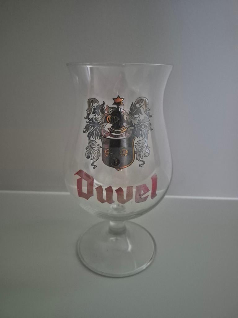 Oud Duvel glas, Verzamelen, Biermerken, Ophalen of Verzenden, Duvel