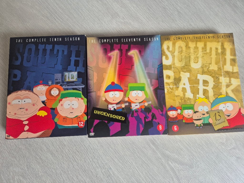 South park dvd box, Cd's en Dvd's, Ophalen, Vanaf 16 jaar, Zo goed als nieuw, Komedie