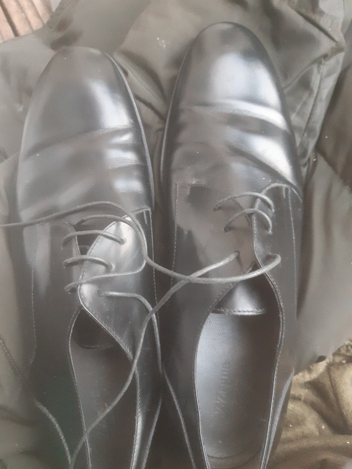 Klassieke schoenen van Zegna worden 2 keer gedragen, Ophalen of Verzenden, Zwart