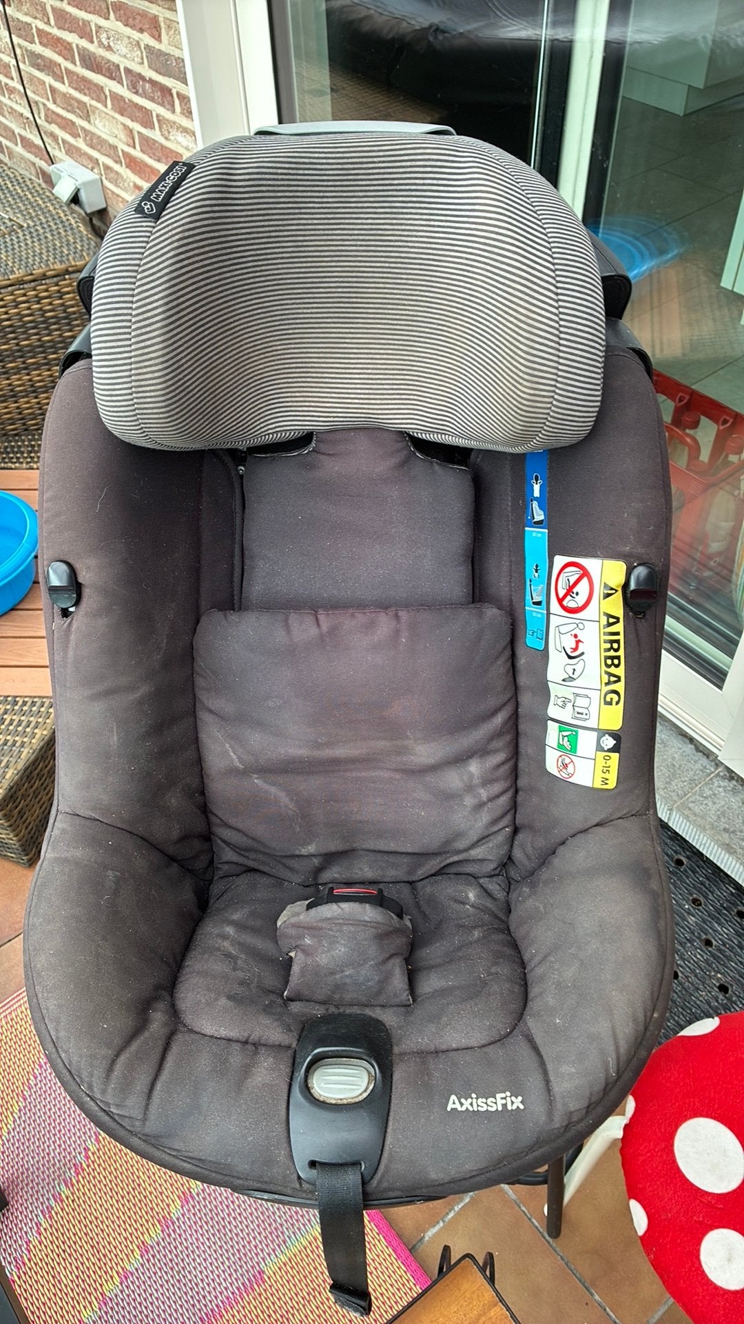 Autostoel isofix merk maxi cosi, Kinderen en Baby's, Autostoeltjes, Ophalen, Zo goed als nieuw, Isofix