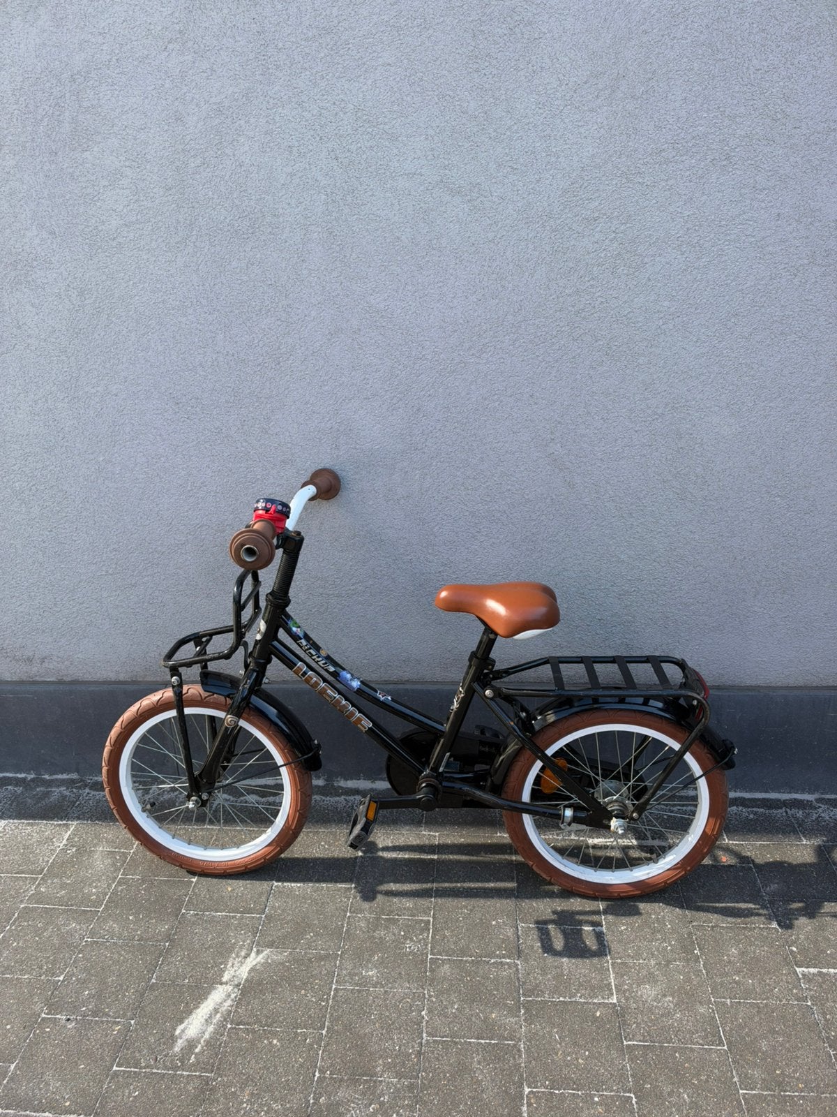 Fiets Loekie 16inch, Fietsen en Brommers, Ophalen, Gebruikt, Terugtraprem, 16 tot 20 inch