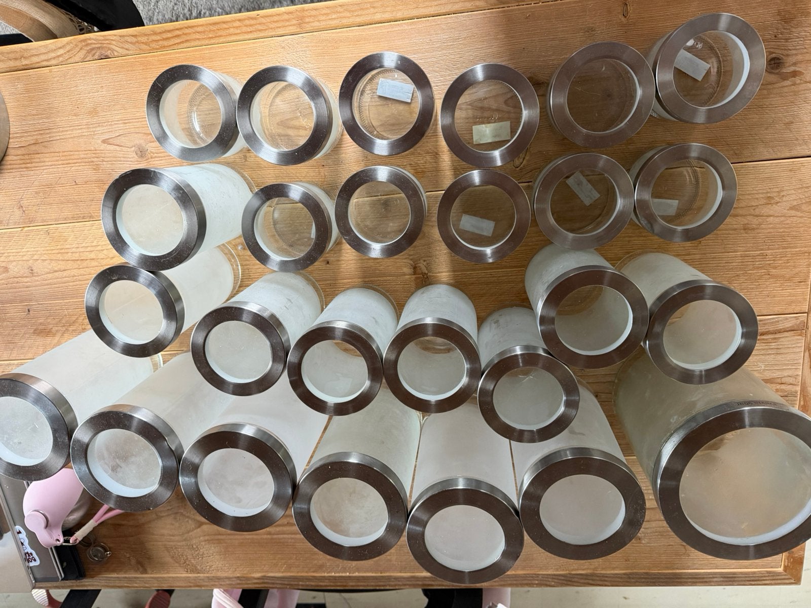 Bocaux de rangement en verre Ikea Droppar, Maison & Meubles, Enlèvement ou Envoi, IKEA