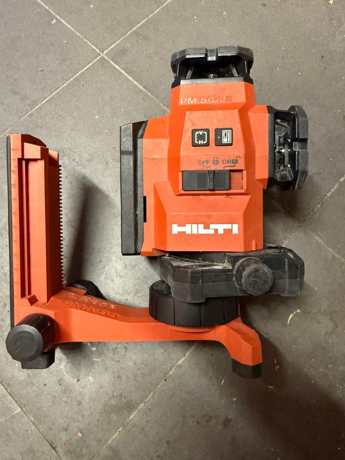 Hilti nuron laser pm 50 mg 22, Enlèvement ou Envoi, Utilisé