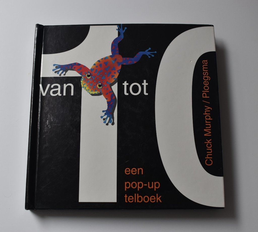 Van 1 tot 10 - een pop-up telboek - Chuck Murphy, Non-fictie, Jongen of Meisje, Ophalen of Verzenden, Zo goed als nieuw
