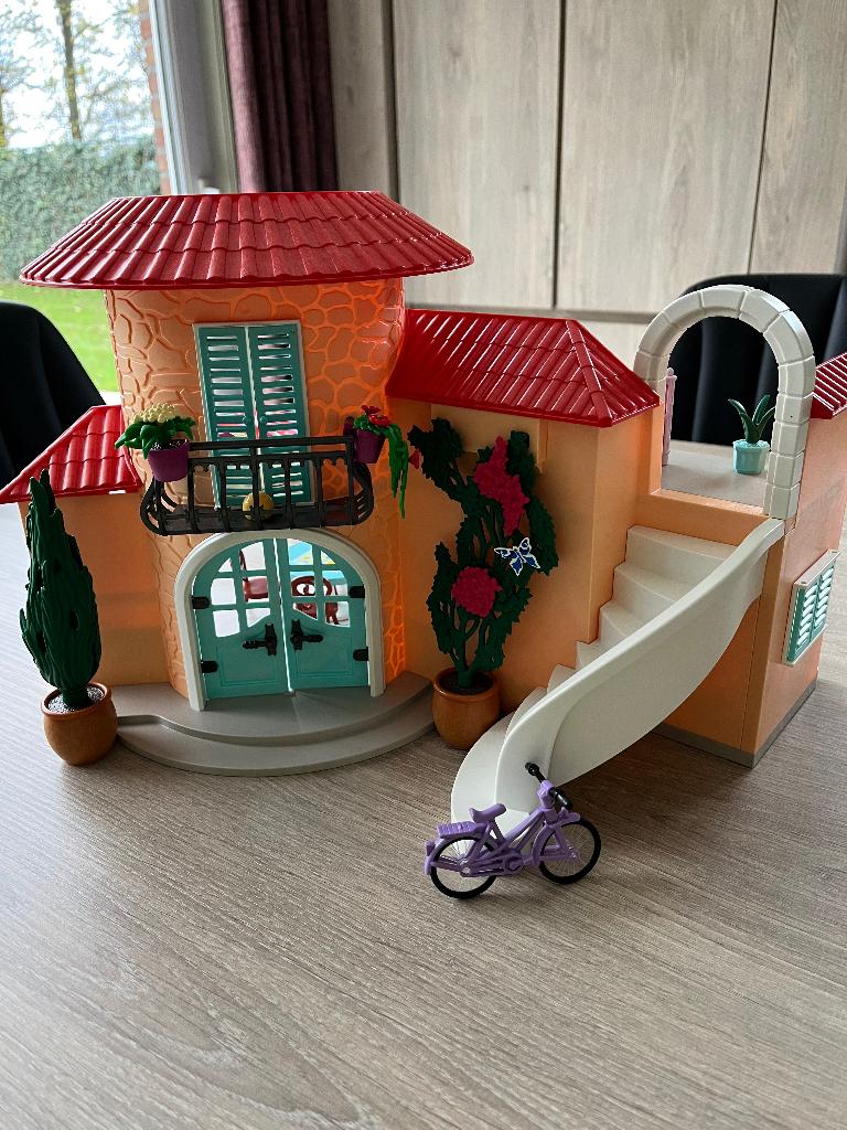 Playmobil vakantievilla, Enlèvement, Utilisé, Playmobil en vrac