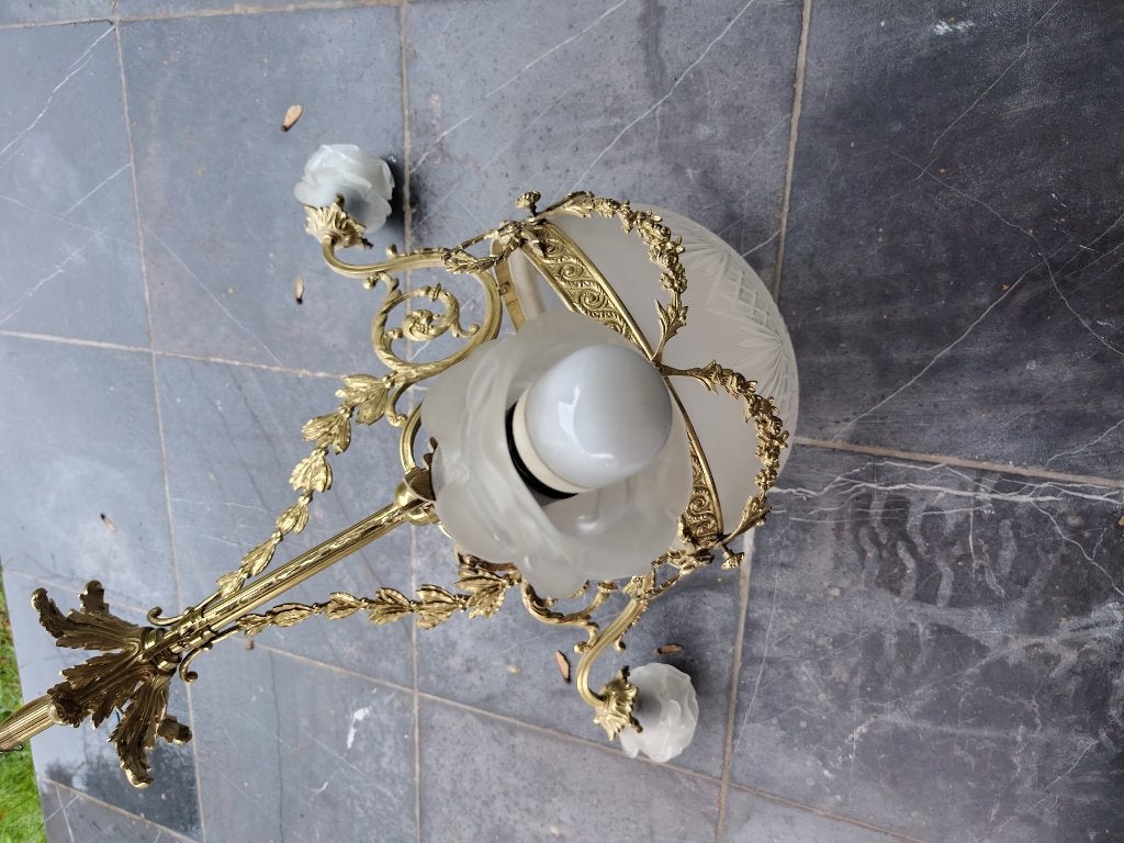 Antieke hanglampen (per stuk of samen te koop), Antiek en Kunst, Ophalen