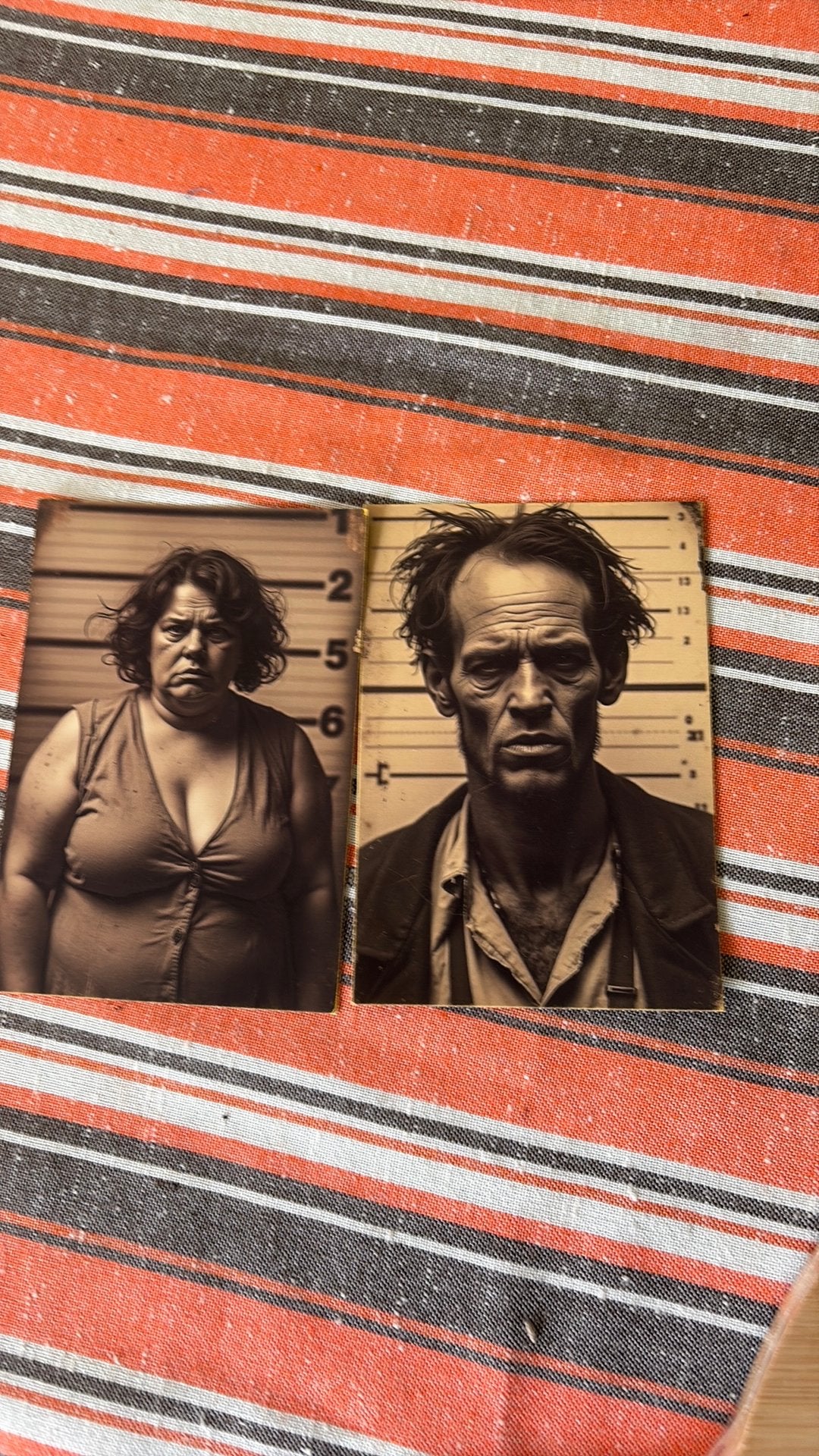 2 mugshots foto’s, Ophalen